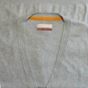 Pilcro Anthropologie Medium $178 Aqua 100% Cashmere Oversized Boyfriend Cardigan